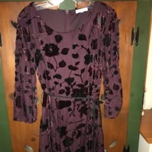 SOLD Halo Wine (Burgundy / Bordeaux) dress